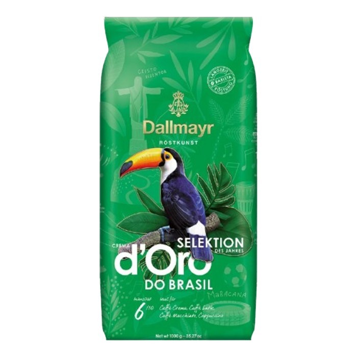 Dallmayr Crema D, Oro do Brasil Selektion des Jahres cafea boabe, 1kg