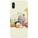 Husa silicon pentru Xiaomi Mi 8 Pro, Cute Cartoon Animals