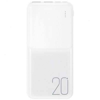 Baterie Externa XO Design PR252, 20000mAh, 10.5W, 2 x USB-A, Alba foto