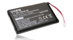 &Icirc;nlocuire baterie GPS VHBW pentru Garmin 361-00019-02 - 1250mAh, 3.7V