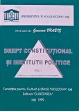 Cumpara ieftin Drept constitutional si institutii politice - 1999 - Genoveva Vrabie ($L280)