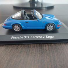 Macheta PORSCHE 911 (964) CARRERA 2 TARGA 1991 - Minichamps, scara 1/43, noua.