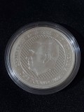 Sf. Elena 2023 &ndash; o liră - macac Rhesus, maimuță - 1 OZ - Monedă de argint, Australia si Oceania