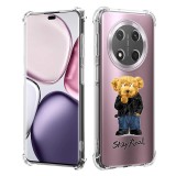 Husa antisoc pentru honor magic7 lite / x9c, airbag pro, clear, stay real
