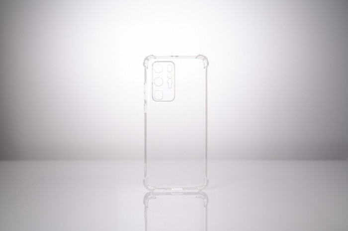Husa Huawei telefon P 40 Pro, transparent, tip back cover, protectie suplimentara antisoc la colturi, material flexibil TPU, &quot;SPPC-HU-P-40P-CLR&quot;