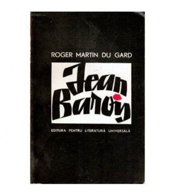 Roger Martin du Gard - Jean Barois - 114590 foto