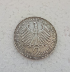 Germania - 2 Mark 1960 G (L2) foto