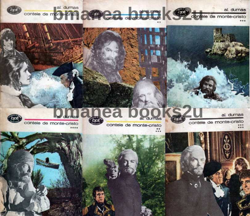 Alexandre Dumas - Contele de Monte Cristo (6 vol.) - Biblioteca pentru toti  1985, Minerva | Okazii.ro