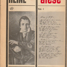 HEINRICH HEINE - OPERE ALESE VOLUMUL 1 ( CLU )