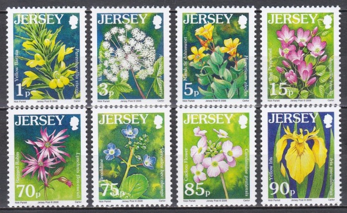 Jersey 2006 - Flori sălbatice, MNH