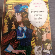 Povestea vietii mele – George Sand ( vol.II)- Cartea Romanesca 1978