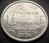 Cumpara ieftin Moneda exotica 1 FRANC - POLYNESIE / POLINEZIA FRANCEZA, anul 1977 * Cod 3729, Australia si Oceania