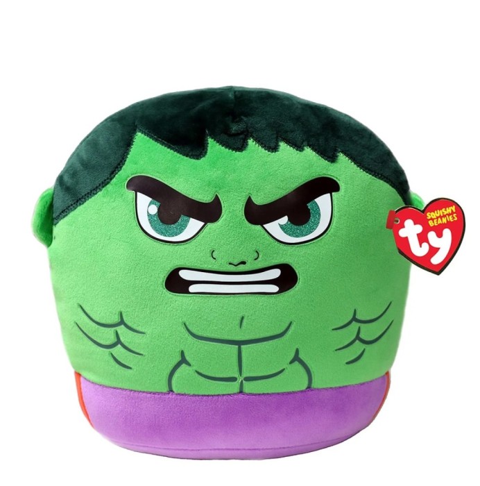 PLUS TY SQUISHY BEANIES MARVEL HULK 30CM