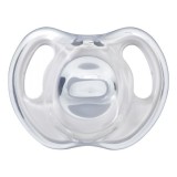 Set 2 Suzete Ortodontice , 0-6 luni , transparente, TOMMEE TIPPEE, Silicon