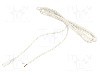 Cablu alimentare DC, cabluri, DC 5,5/2,1 soclu, alb, 5m, WEST POL - S21-TT-C100-500WH