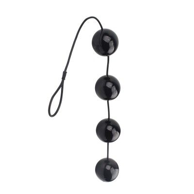 Bile Anale Butt Pleasure Extra Large, PVC, Negru foto