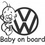 Baby on board Volkswagen