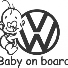 Baby on board Volkswagen