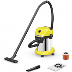 Aspirator umed/uscat Karcher WD 3 S V-17/4/20, 1000W, 17l, Recipient Metalic