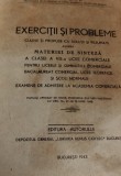 EXERCITII SI PROBLEME MATEMATICA BACALAUREAT ADMITERE ACADEMIA COMERCIALA MARIA DICU 1943