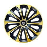 Set 4 capace roti Extra strong gold R16 pentru gama Dacia, Autohelix MSA