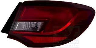 Stop spate lampa Opel Astra J, 09.09- Sedan, spate, omologare ECE, fara suport bec, exterior, 1222340; 25870154, Dreapta foto