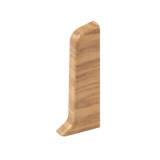 Terminatie pentru plinta, stanga / dreapta, SET 10456, PVC, cires nou, 52 x 22 mm, 4 buc / set