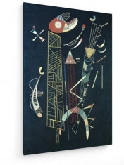 Tablou pe panza (canvas) - Wassily Kandinsky - Light Construction - Painting... foto