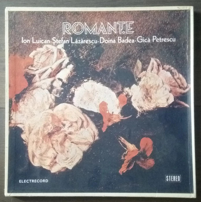 Set 4 Viniluri-Romante-Ion Luican, Stefan Lazarescu, Doina Badea, Gica Petrescu