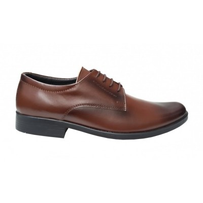 Pantofi barbati eleganti din piele naturala maro, ADYSIRETM foto