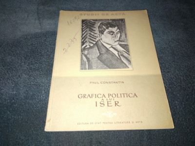 PAUL CONSTANTIN - GRAFICA POLITICA A LUI ISER foto