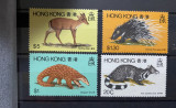 PC339 - Hong Kong 1982 Fauna/ Animale salbatice, serie MNH, 4v, Nestampilat