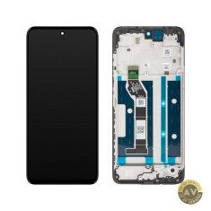Display cu Touchscreen Motorola Moto E15 / G05 cu Rama Negru Service Pack 5D68C29300