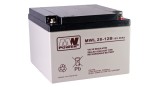 Baterie AGM MPLPower MWL 28-12B &ndash; 12V 28Ah 166x175x125mm