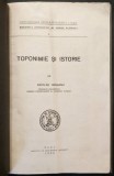 1928 TOPONIMIE si ISTORIE &ndash; Nicolae Draganu &ndash; Originea Numelor Satelor de pe VALEA SOMESULUI de SUS si Vechimea Lor 178 pag Studii Lingvistica Cluj