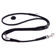 Lesa rotunda reglabila Soft 125 - 183cm, 10mm - negru foto