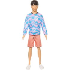 Papusa Barbie Fashionistas, Ken cu corp subtire