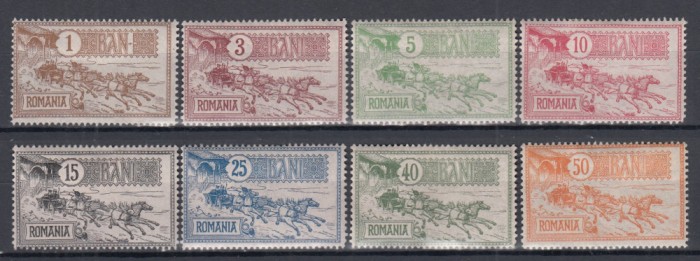 ROMANIA 1903 LP 55 INAUGURAREA PALATULUI P.T.T. CAISORII GUMA ORIGINALA SARNIERA