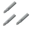 Set 3 biti Pozidrive Wera PZ2 x 50mm, prindere Hex 1/4&quot;, calitate premium, pentru metal