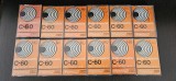 Casete audio vintage din anii '70 si '80 diverse marci . LOT 12 BUCATI , NU CUNOSC CE ESTE INREGISTRAT PE ELE !