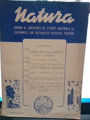 Revista Natura Nr4/1959 foto