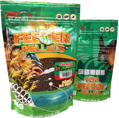 Top Feeder Senzor Pelletes Fumigena Capsuna, 2.5mm, 1kg foto