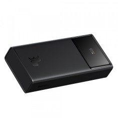 Baterie Externa Baseus Star Lord, 20000mAh, 30W, QC + PD, 1 x USB-C - 2 x USB-A, Neagra P10022904113-00