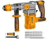 Cumpara ieftin Ciocan rotopercutor 4.5J, 930rpm, 4400bpm, 20V Brushless Fara Acumulator Ingco CRHLI20288