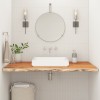 VidaXL Blat de baie, 90x60x3,8 cm, dreptunghiular, lemn masiv acacia 370309