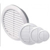 Grilă de ventilație Reflex 600910, 045/075 mm, albă, rotundă, din plastic cu plasă, Strend Pro