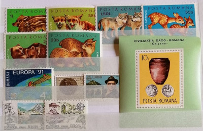 B1617 - lot timbre neuzate diverse tari,valoare catalog &amp;euro; 14.25 foto