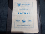 Program U Craiova - Sportul Stud.