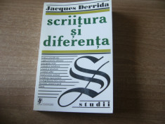 Jacques Derrida - Scriitura si diferenta foto