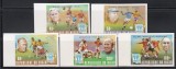 Niger 1978 - Cupa Mondială de Fotbal - Argentina, Serie NDT SUPRATIPAR + 5 Colite DE LUX NDT SUPRATIPAR, 4 POZE, MNH